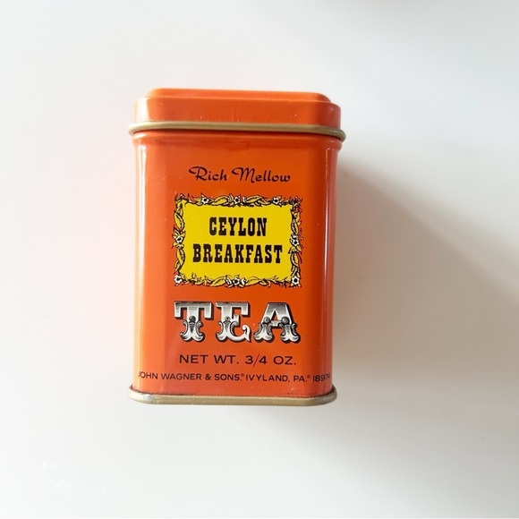 Vintage John Wagner & Sons Tea Tins Ceylon Breakfast Spice & Irish - Picture 2 of 10